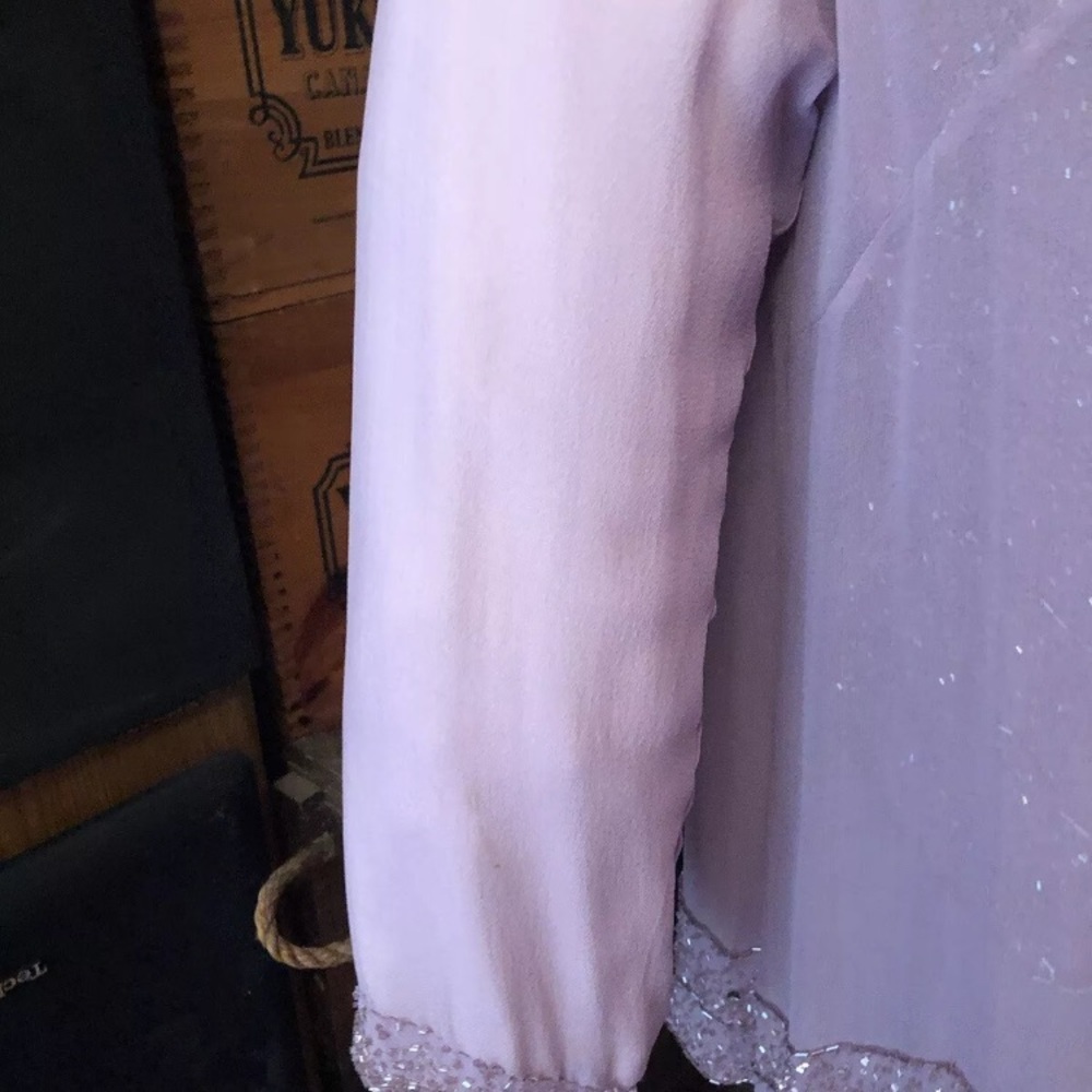 Elegance Montage Collection Mini Cheri Gown Size 12 Lavender - Picture 8 of 16